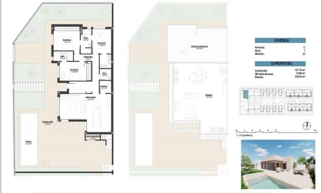 Nieuwbouw projecten - Villa - Los Alcázares - Serena Golf