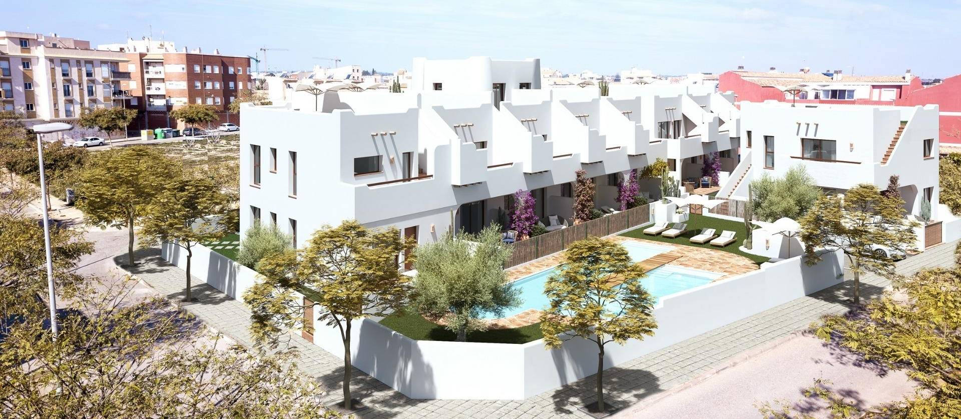 New Build - Townhouse - Pilar de la Horadada - pueblo