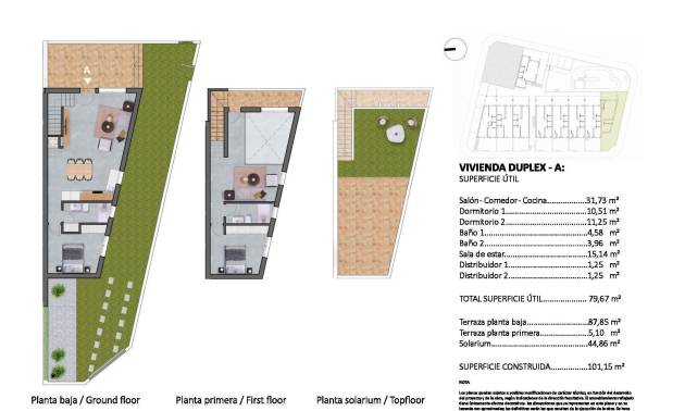 New Build - Townhouse - Pilar de la Horadada - pueblo