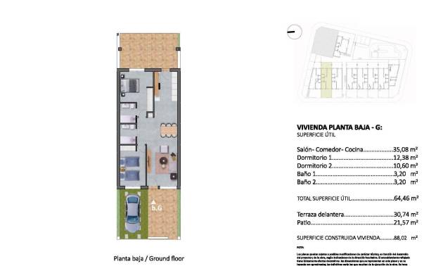 New Build - Bungalow - Pilar de la Horadada - pueblo