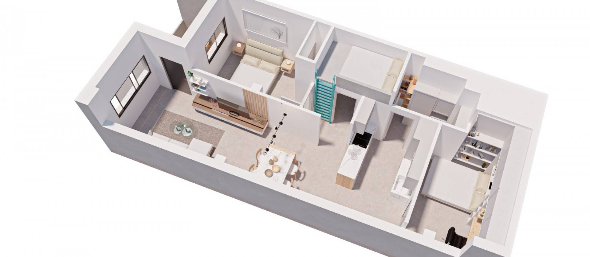 New Build - Apartment - Pilar de la Horadada