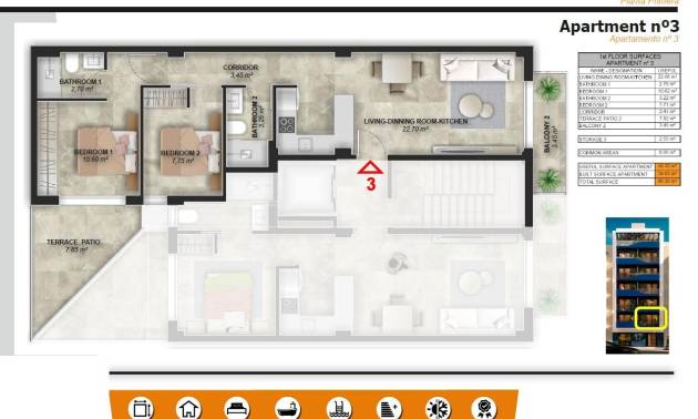 Nueva construcción  - Apartment - Torrevieja - Playa del Acequion