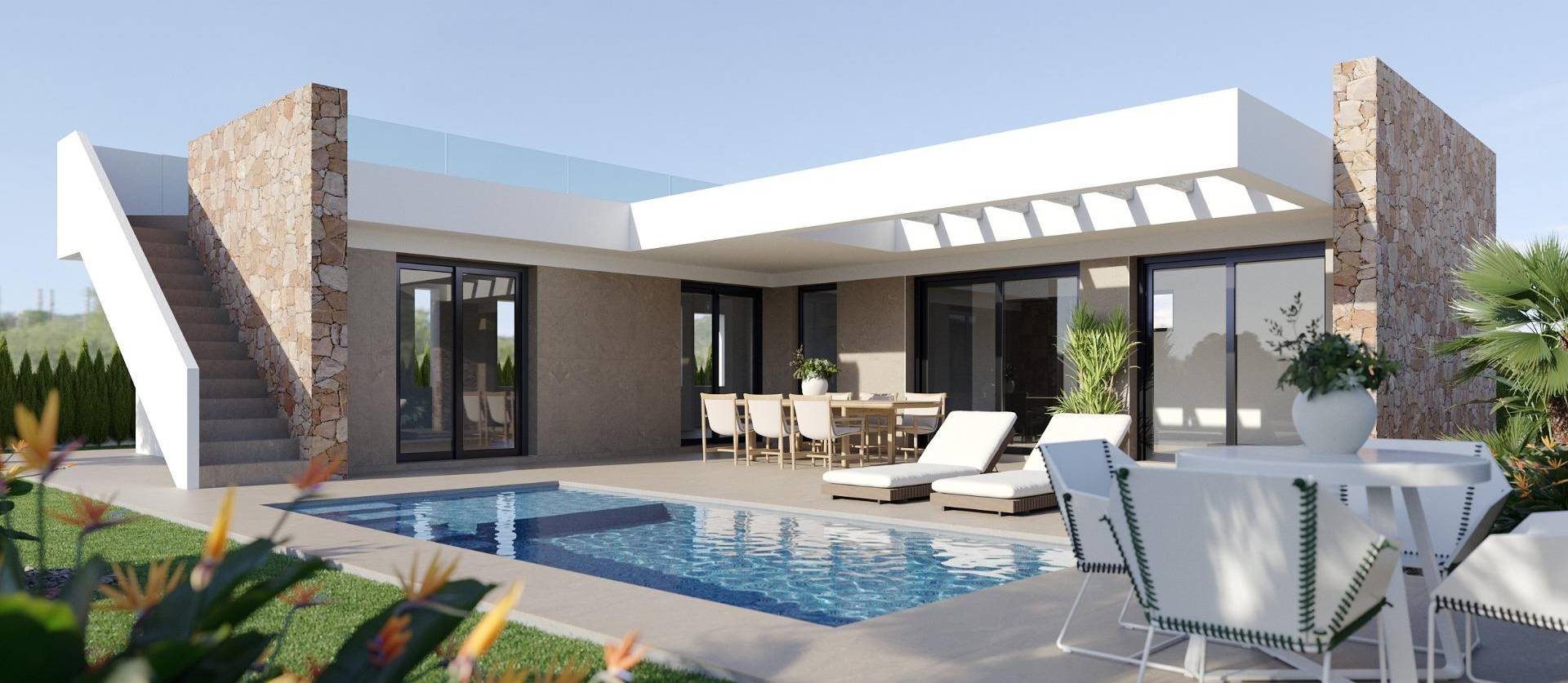 Nueva construcción  - Villa - Fuente Alamo - Hacienda del Alamo