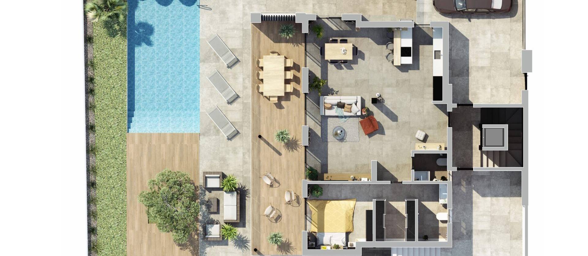 Nueva construcción  - Villa - Rojales - Golf La Marquesa (Ciudad Quesada)