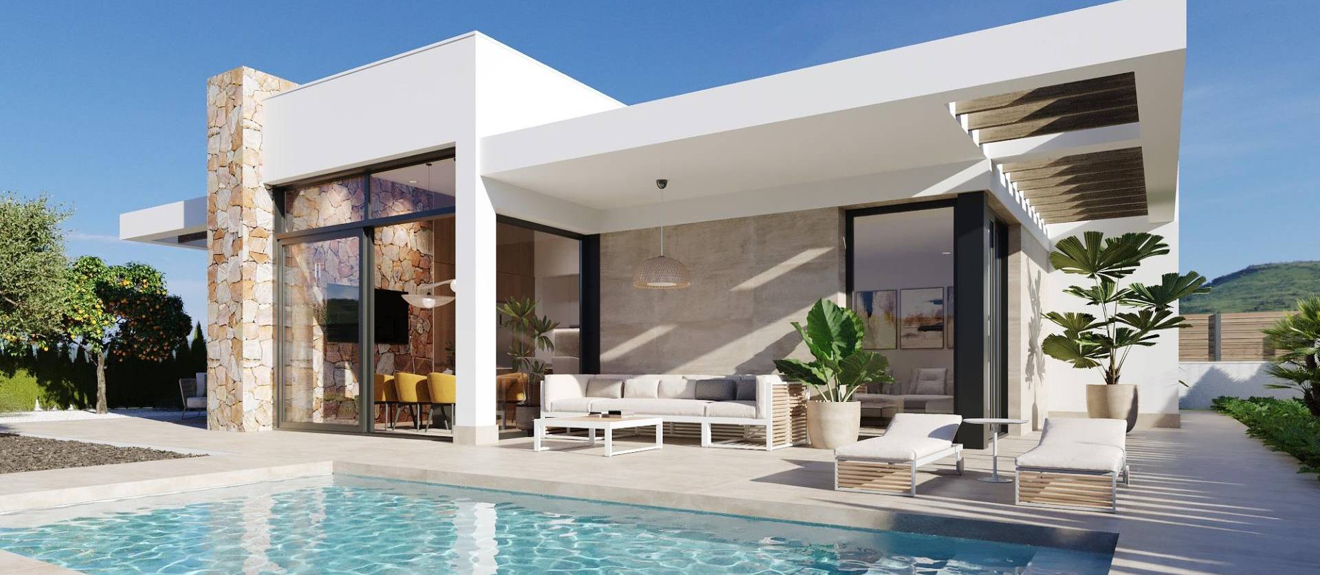 Nueva construcción  - Villa - Fuente Alamo - Hacienda del Alamo