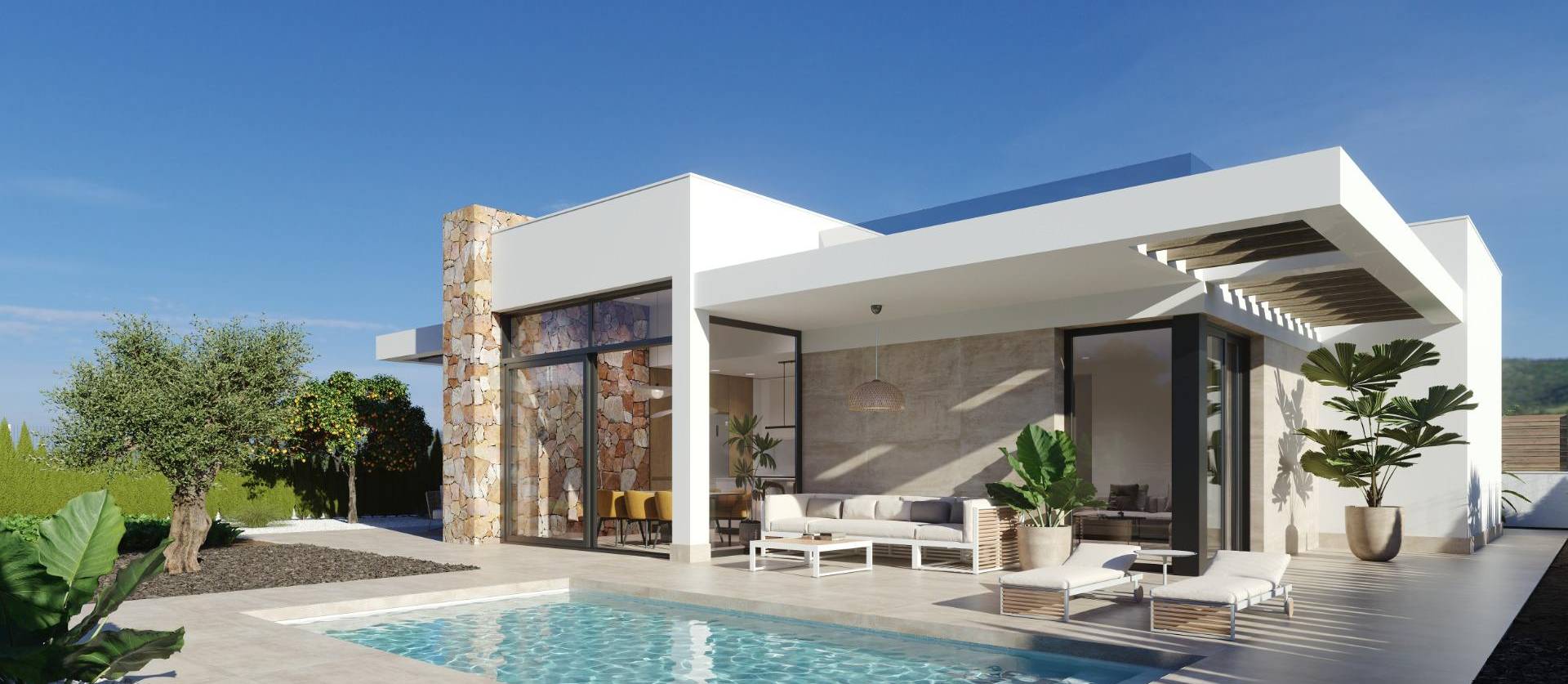 Nueva construcción  - Villa - Fuente Alamo - Hacienda del Alamo