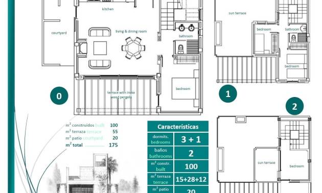 Nueva construcción  - Villa - Sucina - Peraleja Golf