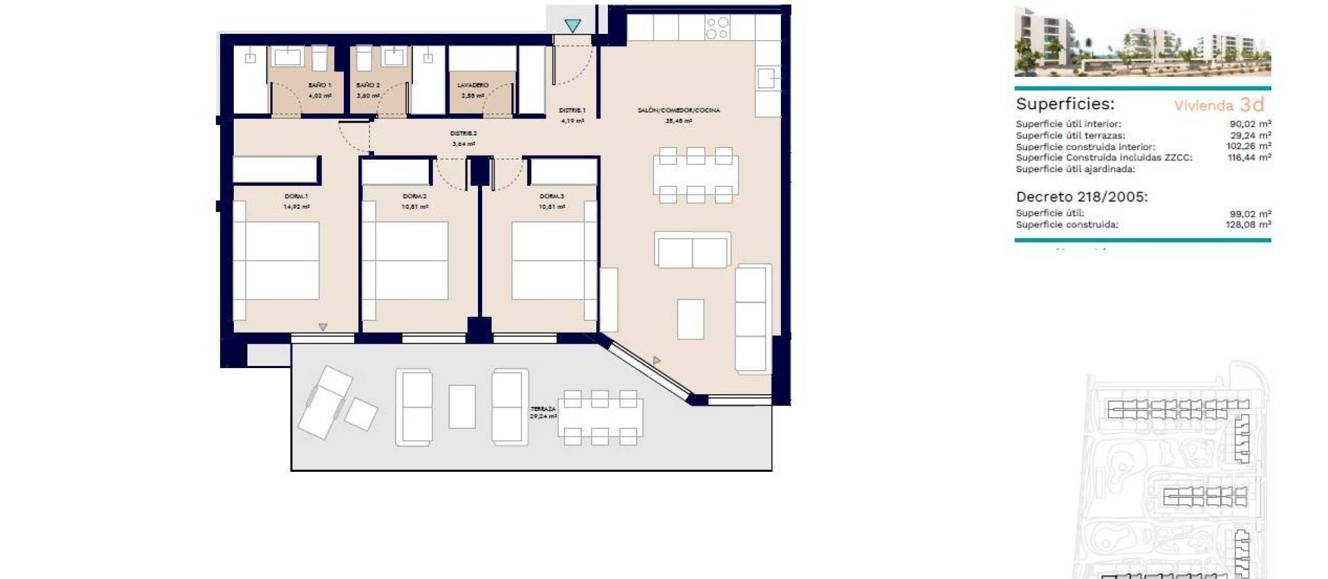 Nueva construcción  - Apartment - Almerimar