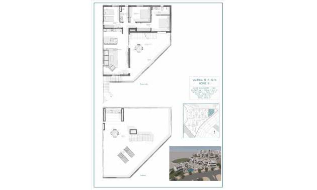 New Build - Top Floor Bungalow - Vera