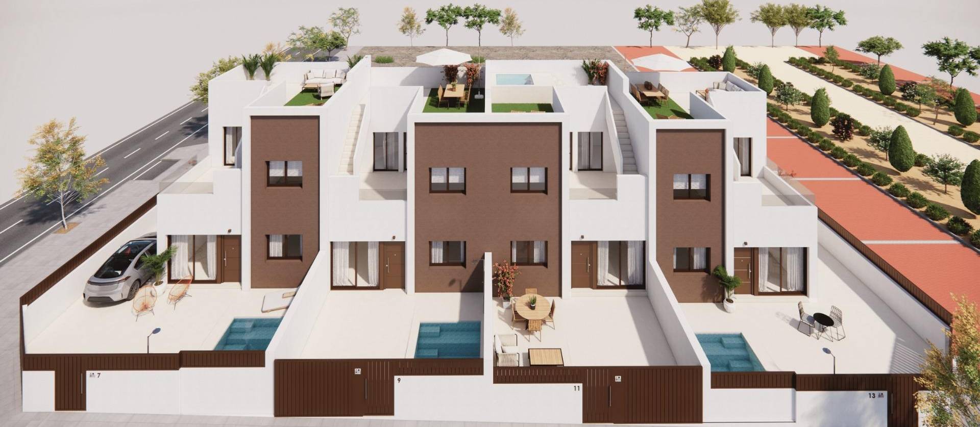 New Build - Townhouse - Pilar de la Horadada