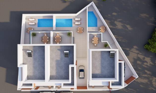 Nieuwbouw projecten - Villa - Daya Nueva