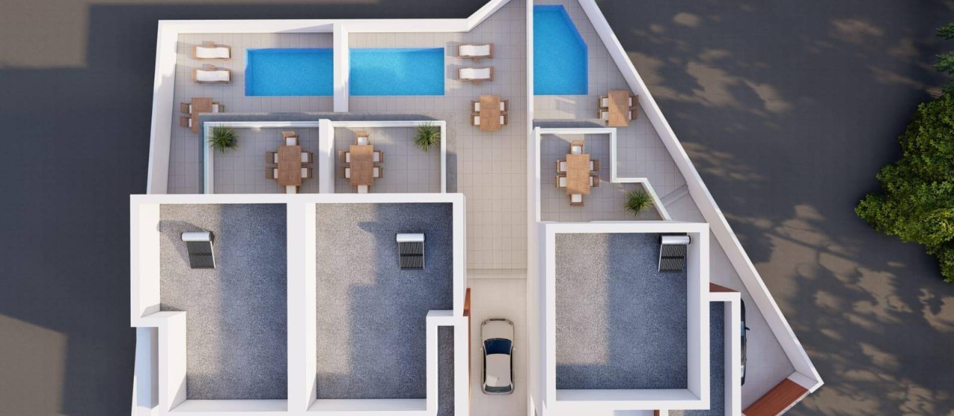 Nieuwbouw projecten - Villa - Daya Nueva