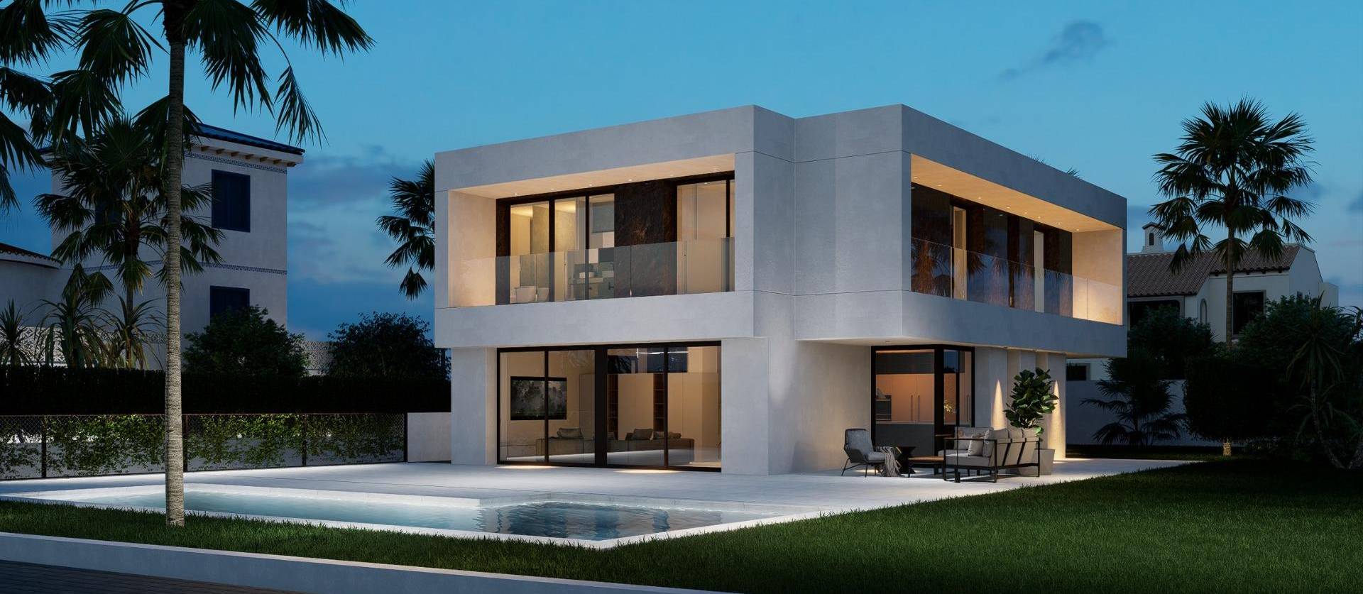 Nueva construcción  - Villa - Orihuela Costa - La Zenia