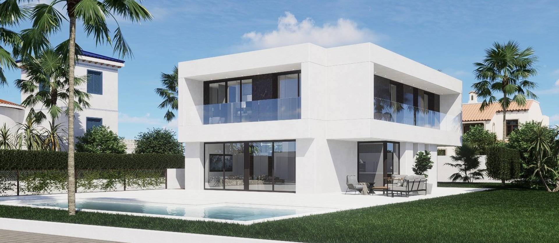 Nueva construcción  - Villa - Orihuela Costa - La Zenia