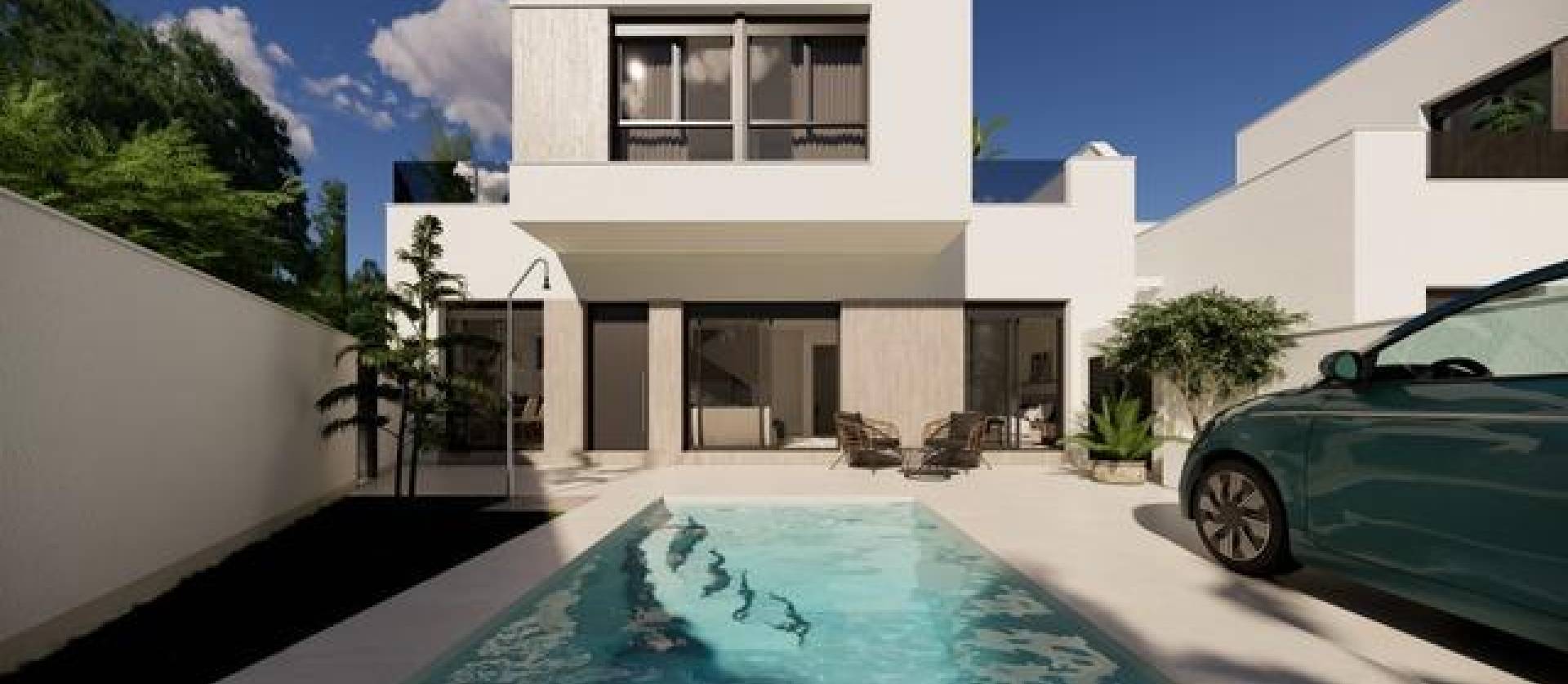 Nueva construcción  - Villa - San Fulgencio - Polideportivo