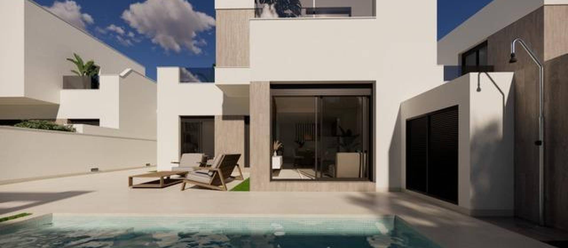 Nueva construcción  - Villa - San Fulgencio - Polideportivo