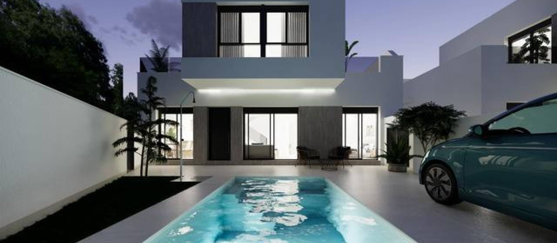 Nueva construcción  - Villa - San Fulgencio - Polideportivo