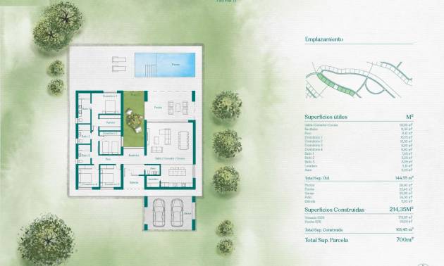 Nueva construcción  - Villa - Fuente Alamo - Hacienda del Alamo