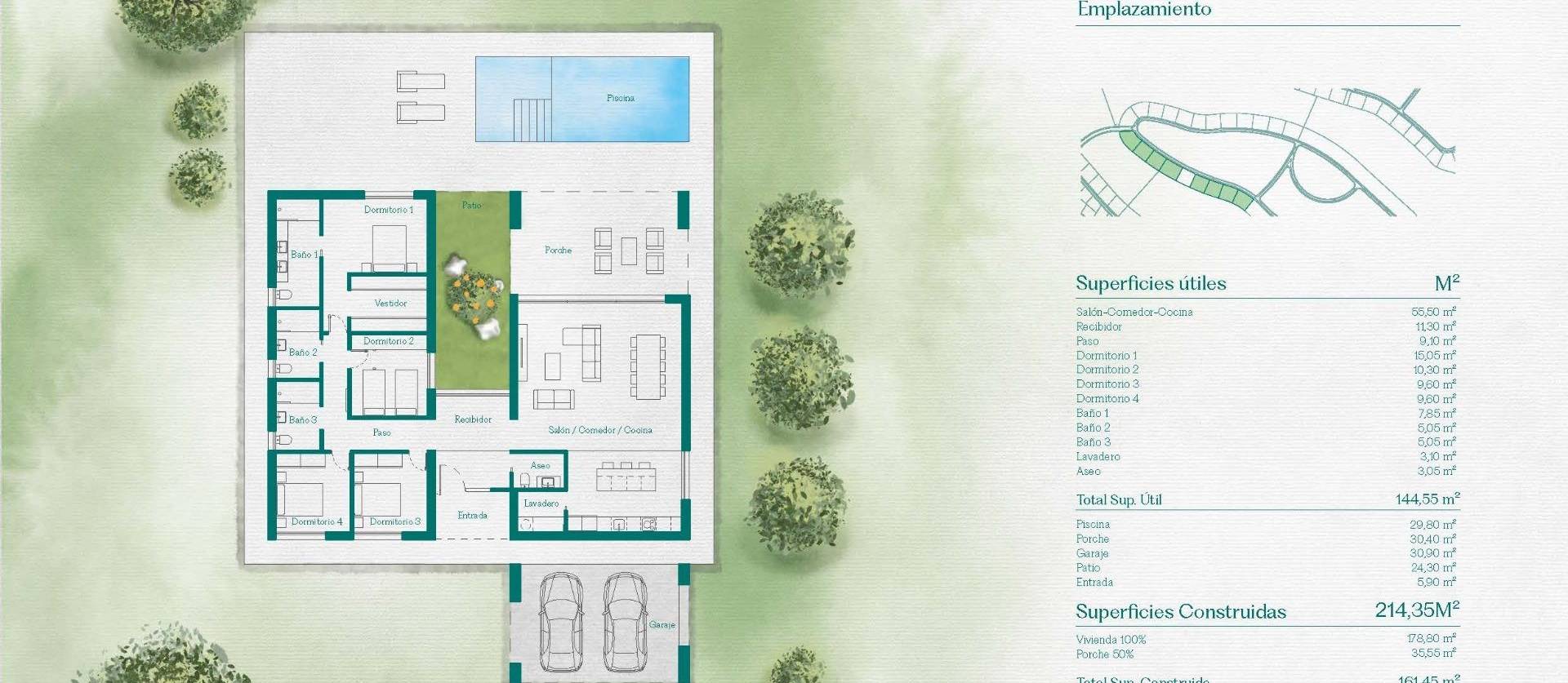 Nueva construcción  - Villa - Fuente Alamo - Hacienda del Alamo