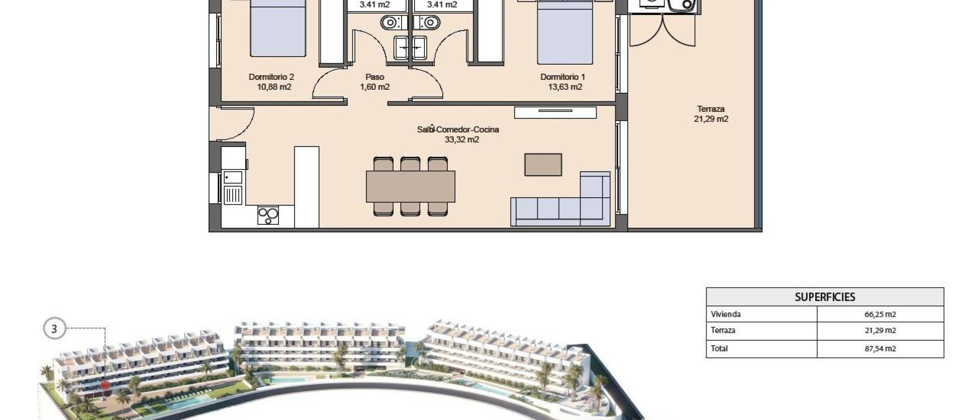 Nueva construcción  - Apartment - Finestrat - Balcón de finestrat