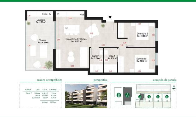 Nueva construcción  - Apartment - Alhama de Murcia - Condado de Alhama