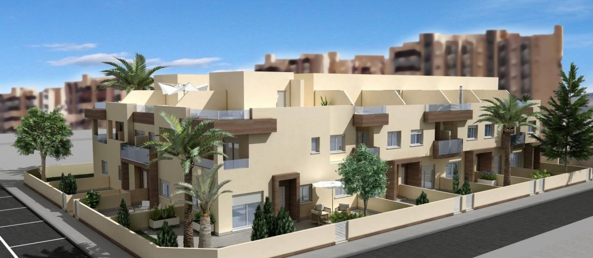 Nieuwbouw projecten - Herenhuis - La Manga del Mar Menor