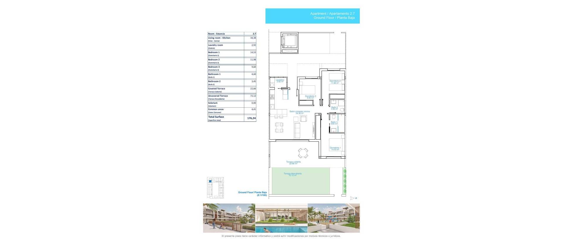 Nueva construcción  - Apartment - Pilar de la Horadada - Playa de las Higuericas