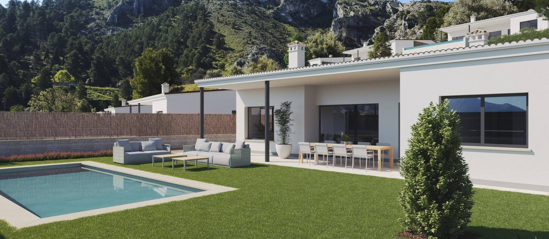 Nueva construcción  - Villa - Penàguila - El Olivar