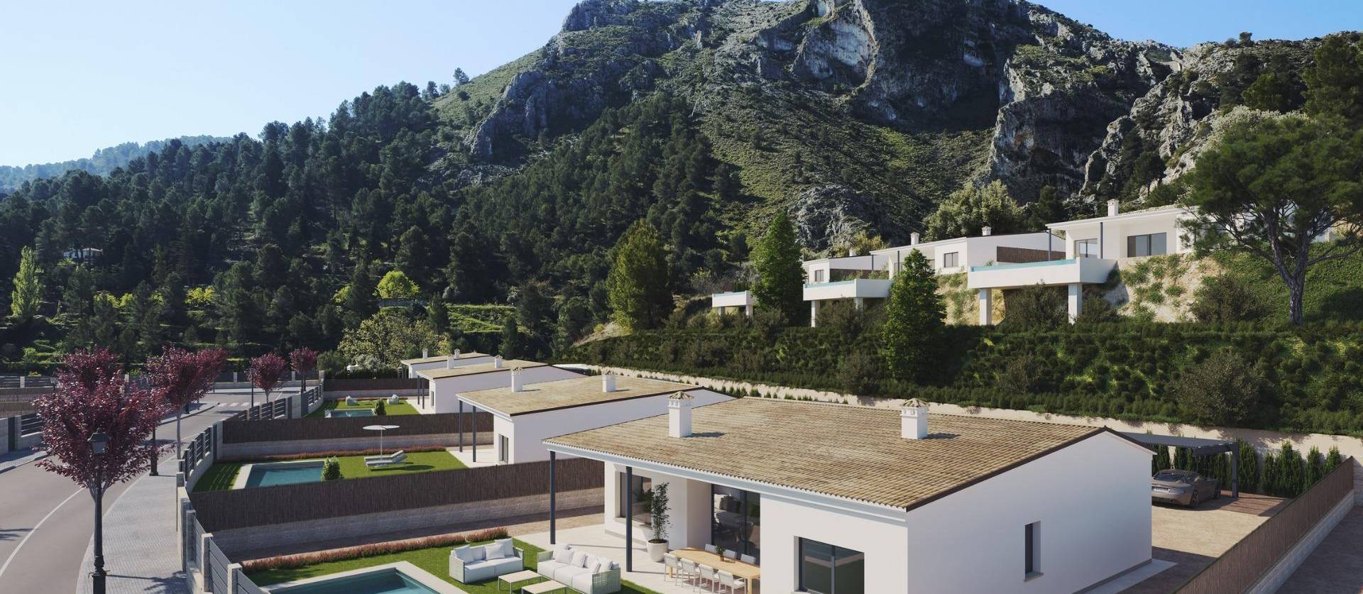 Nueva construcción  - Villa - Penàguila - El Olivar