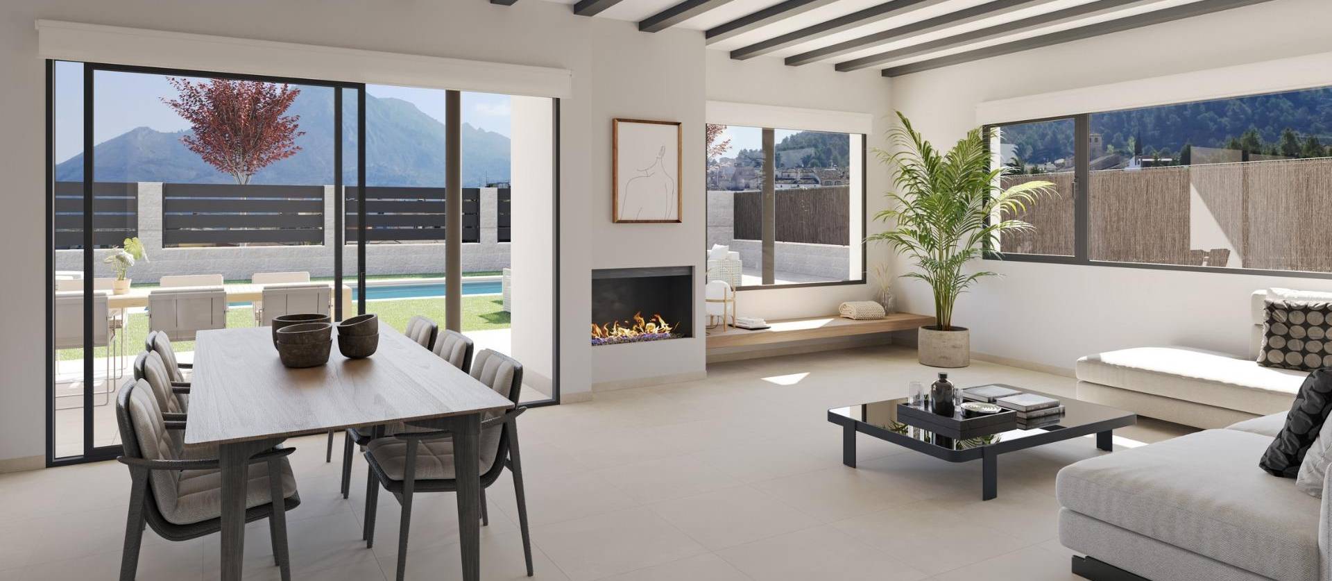 Nueva construcción  - Villa - Penàguila - El Olivar