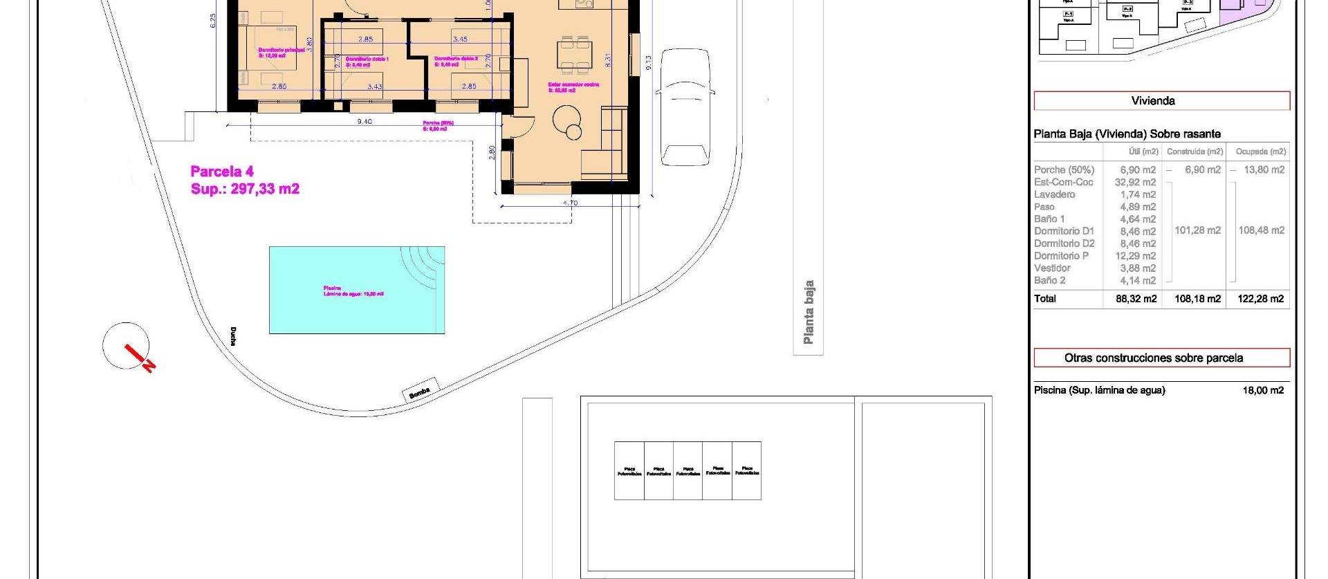 Nueva construcción  - Villa - Daya Nueva - Center