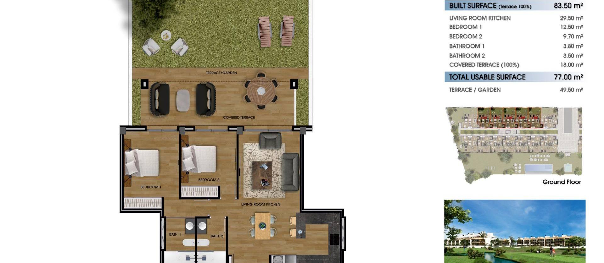 Nueva construcción  - Apartment - Los Alcázares - La Serena Golf