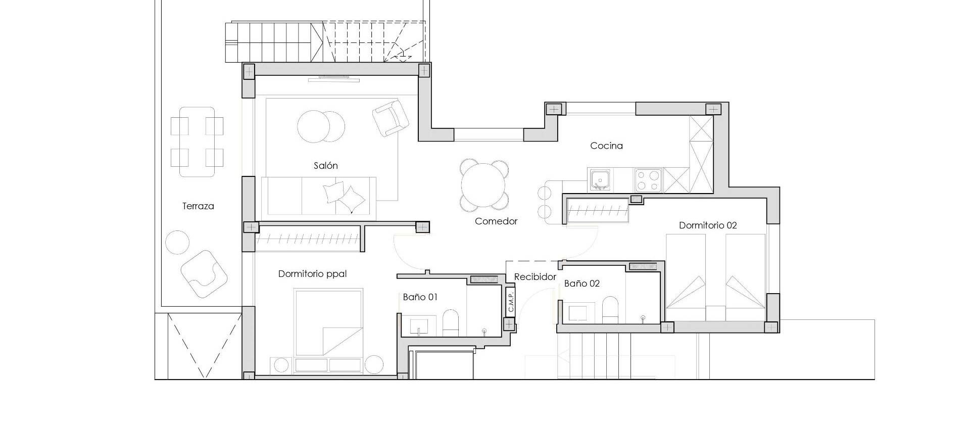 Nueva construcción  - Apartment - Torre Pacheco - Santa Rosalía
