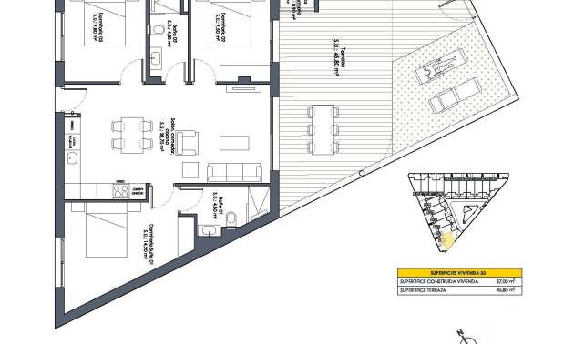 Nueva construcción  -  - San Fulgencio - Pueblo