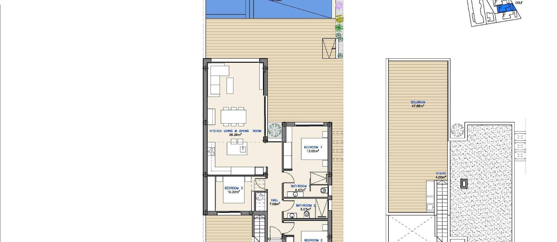 Nueva construcción  - Villa - Los Alcázares - Serena Golf