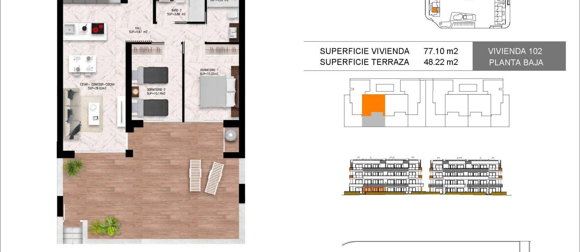 Nueva construcción  - Apartment - Torrevieja - La Siesta
