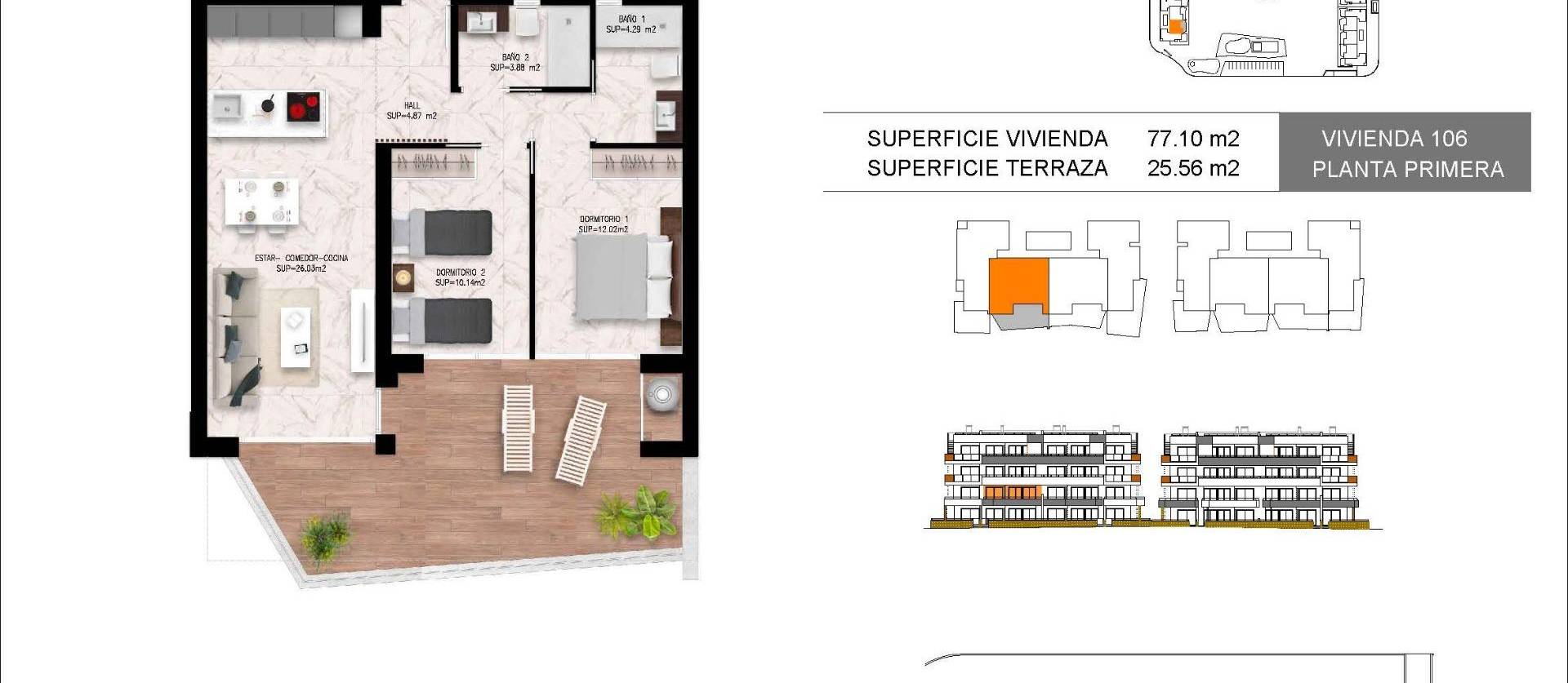 Nueva construcción  - Apartment - Torrevieja - La Siesta