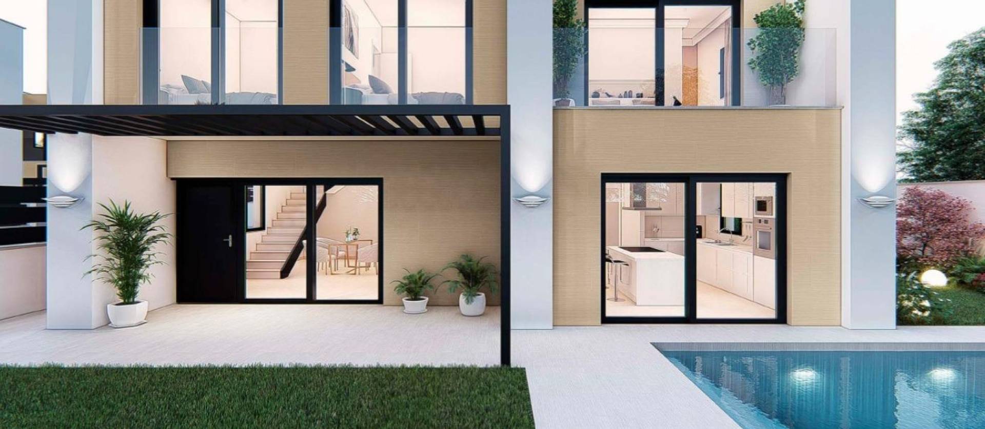 Nueva construcción  - Villa - San Juan Alicante - Lloixa