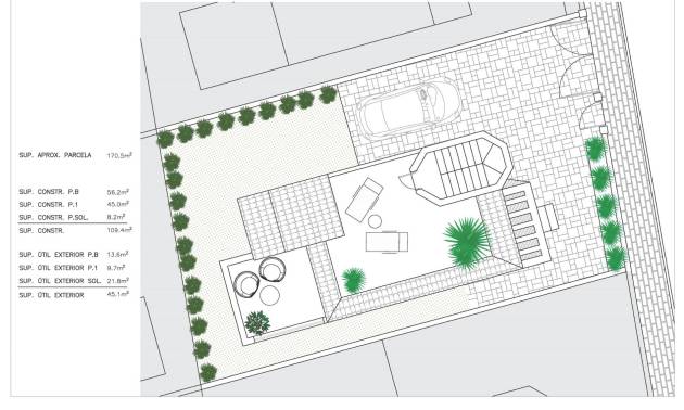 Nueva construcción  - Villa - San Fulgencio - El Oasis