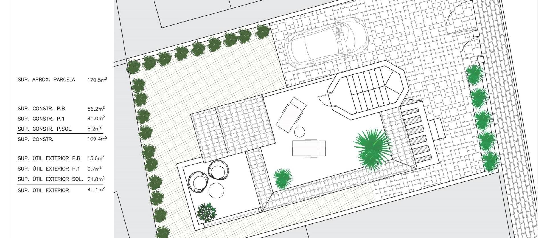 Nueva construcción  - Villa - San Fulgencio - El Oasis