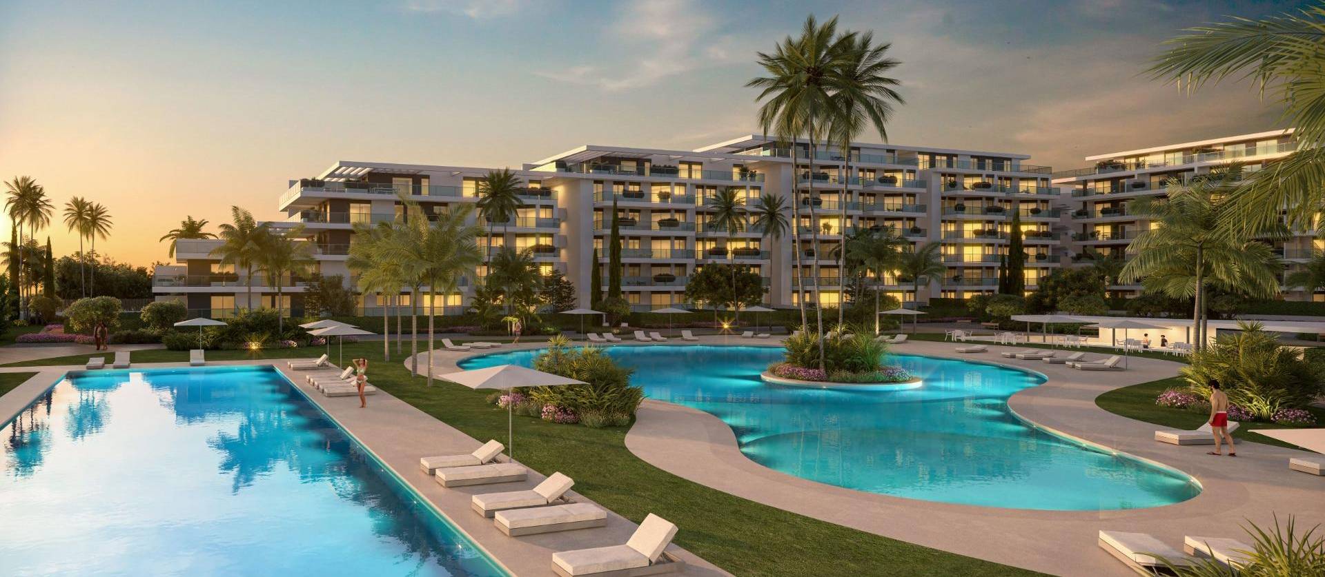 Nueva construcción  - Apartment - Almerimar - 1ª Linea De Playa