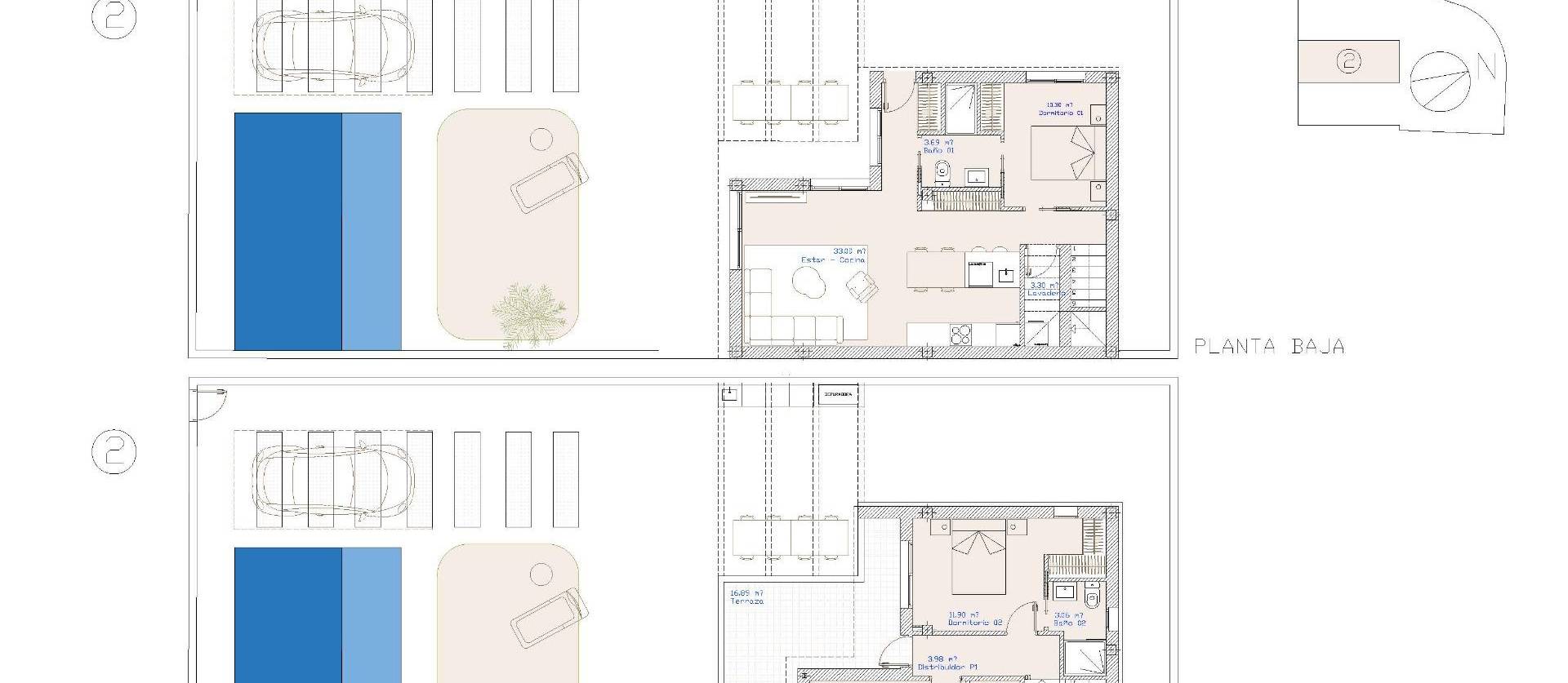 Nueva construcción  - Villa - San Pedro del Pinatar - Centro