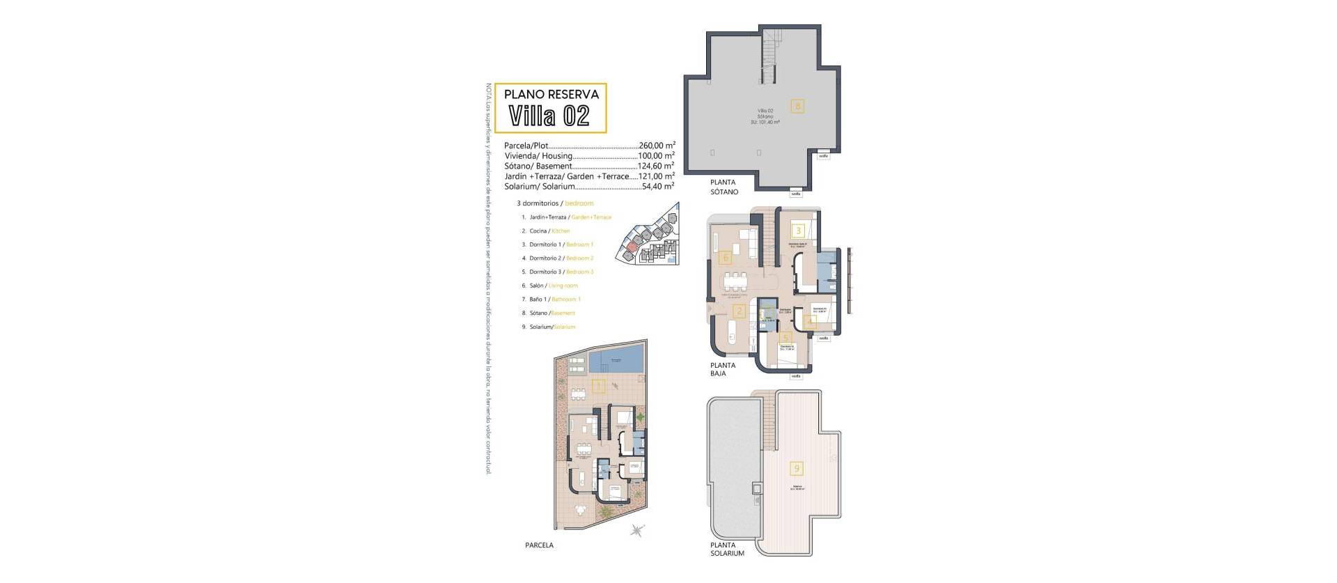 Nueva construcción  - Villa - Los Alcázares - Serena Golf