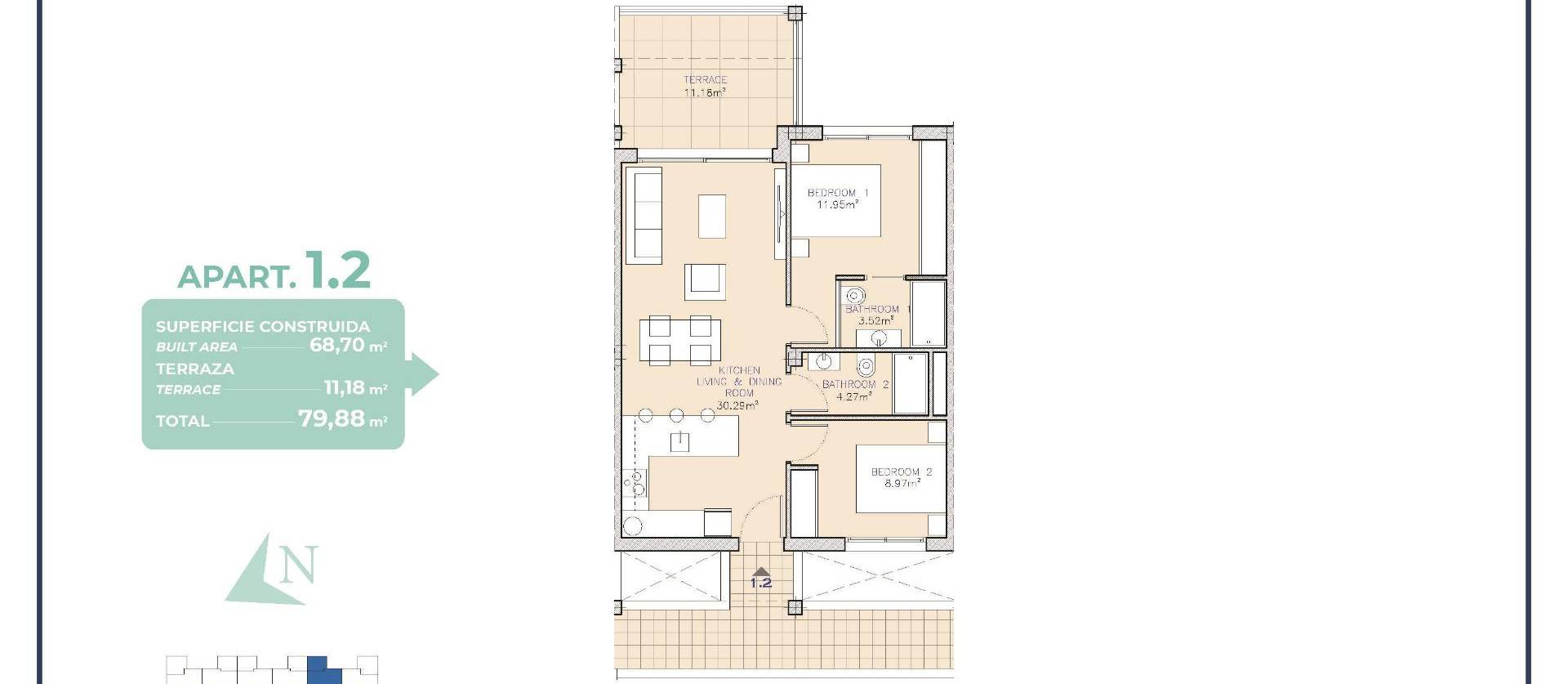 Nueva construcción  - Apartment - Los Alcázares - Serena Golf