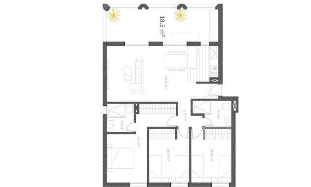 Nueva construcción  - Apartment - Villajoyosa - Cala Mallaeta