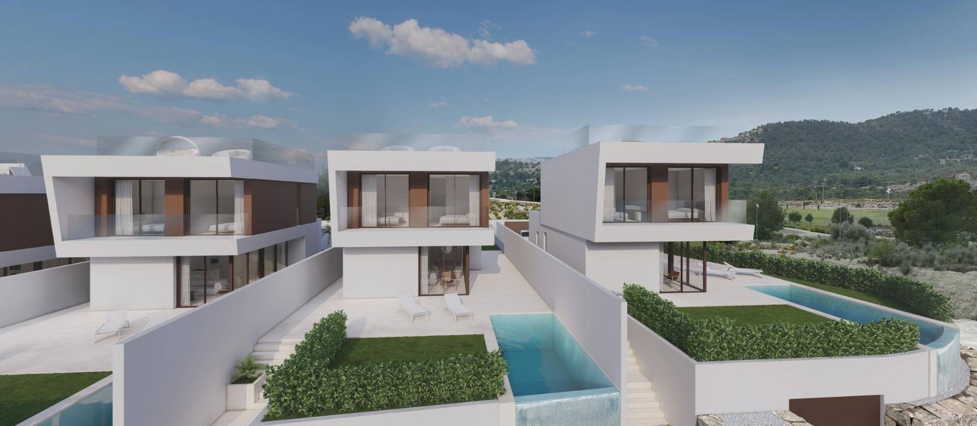 Nueva construcción  - Villa - Finestrat - Golf Puig Campana