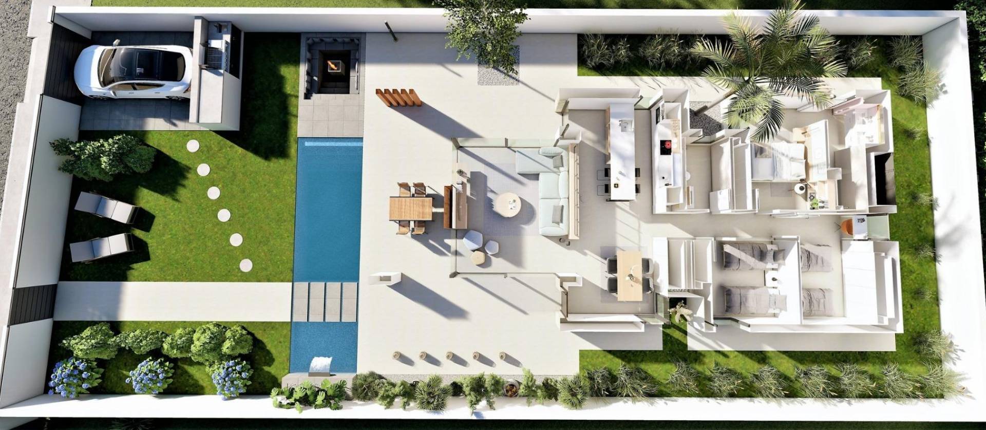 Nueva construcción  - Villa - San Fulgencio - El Oasis