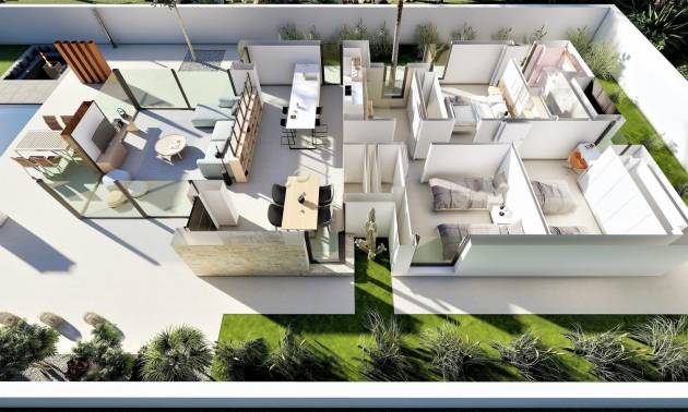 Nueva construcción  - Villa - San Fulgencio - El Oasis