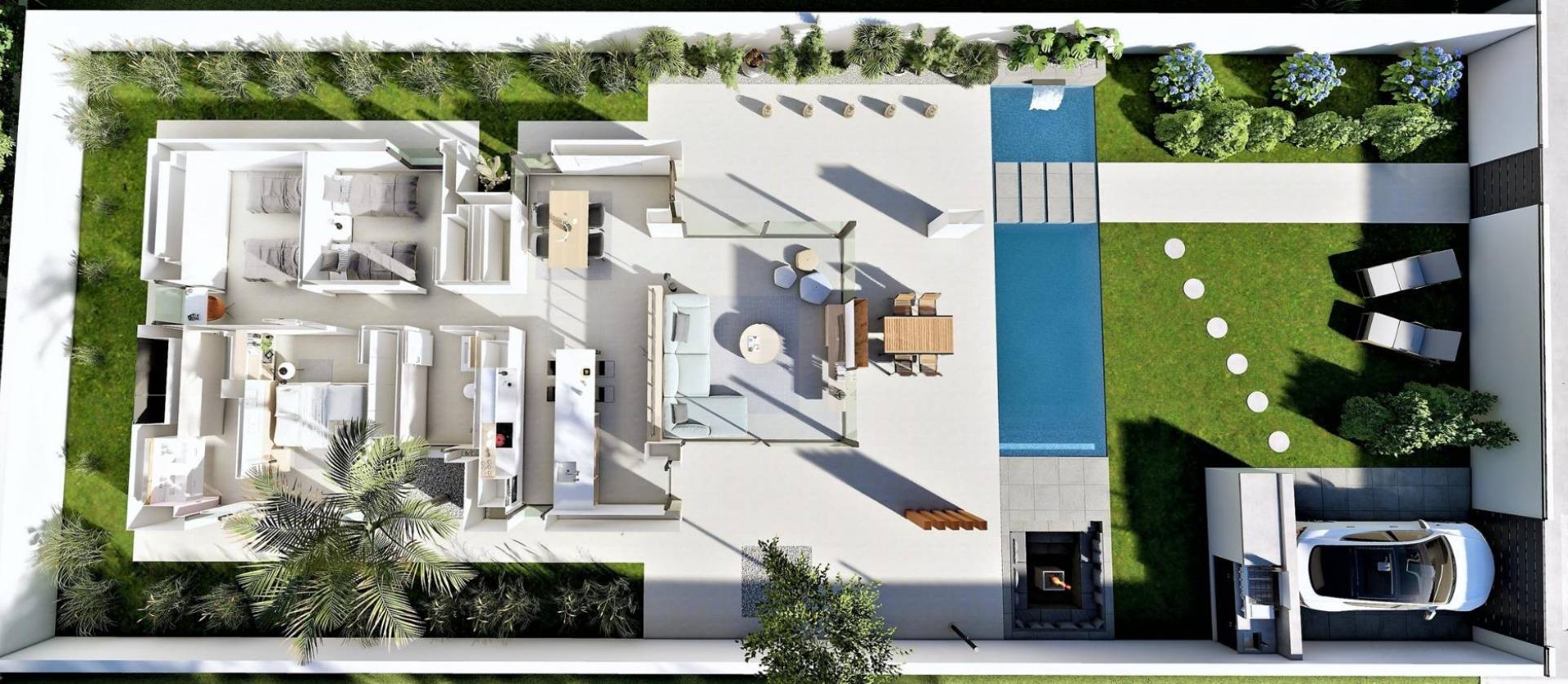 Nueva construcción  - Villa - San Fulgencio - El Oasis