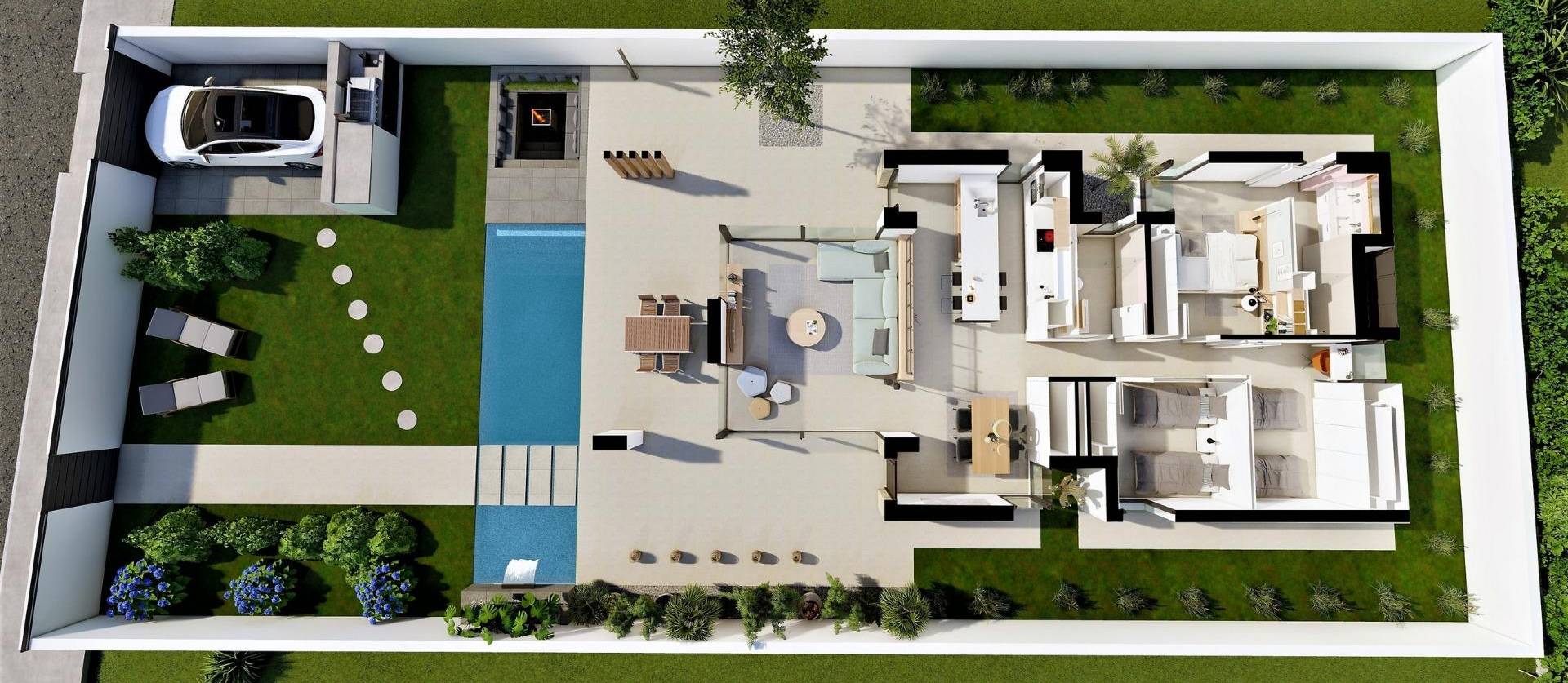 Nueva construcción  - Villa - San Fulgencio - El Oasis